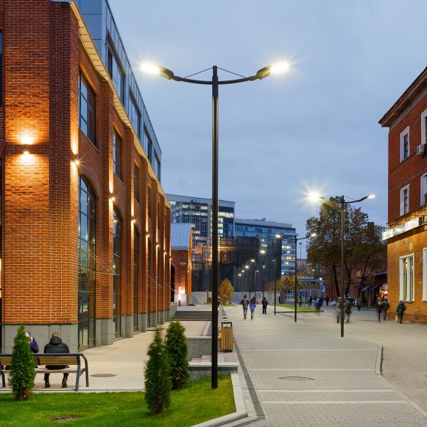 Lâmpadas de rua e iluminação nocturna