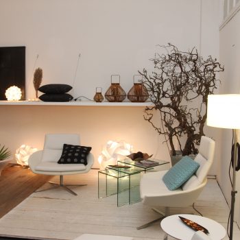 Interior moderno com iluminação